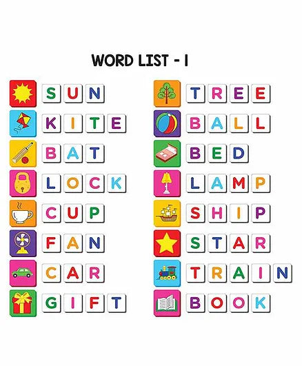 Magnetic Learn To Spell Objects | INT210 MAGN LEARN TO SPELL ASST