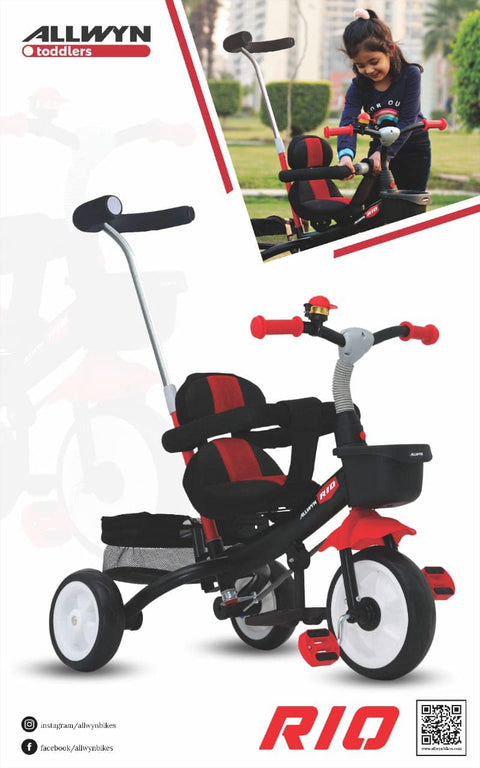 Baby Cycle For Kids | Age 1-5 Years | ALLWYN RIO TRICYCLE