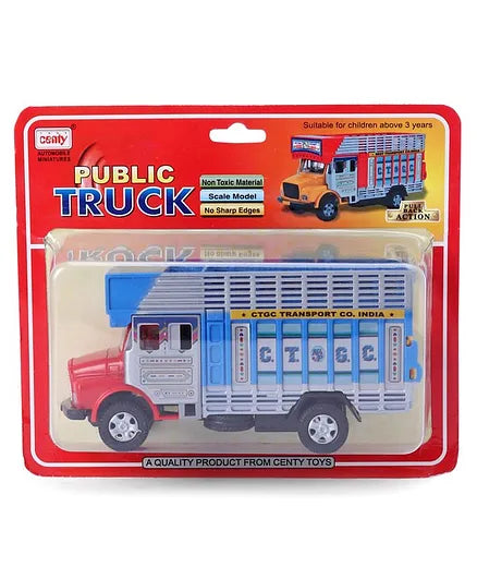 Public Pull Back Truck Toy | INT420 CT-113 PUBLIC TRUCK