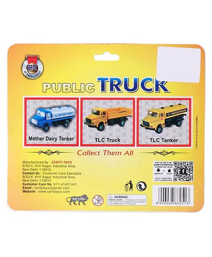 Public Pull Back Truck Toy | INT420 CT-113 PUBLIC TRUCK