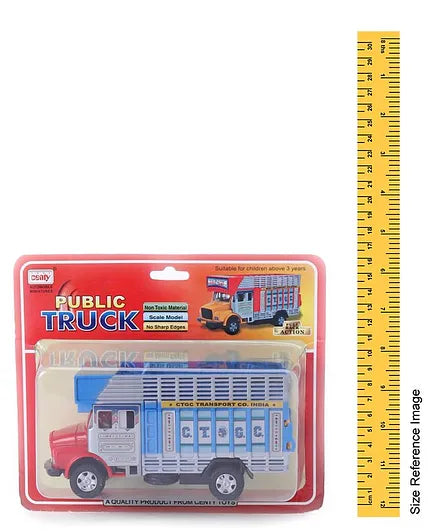 Public Pull Back Truck Toy | INT420 CT-113 PUBLIC TRUCK