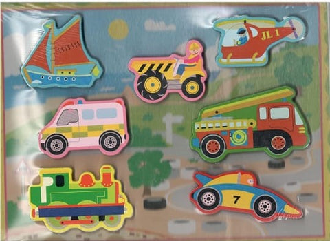 Puzzle Wooden Toy Board for Kids | WOODEN