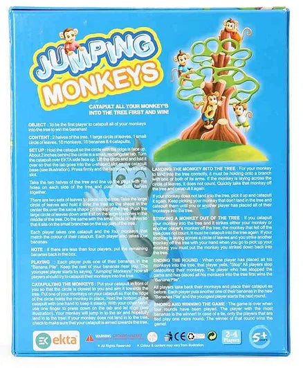 Jumping Monkeys Small Catapult Toy Family Board Game | INT178 JUMPING MONKEY BIG