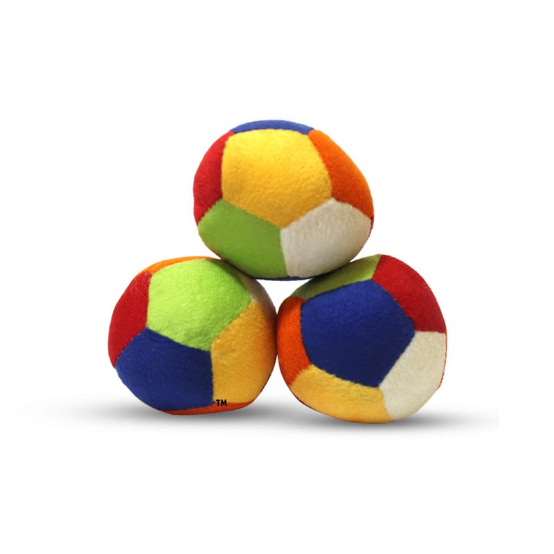 Plush Soft Ball with Rattle Sound for Toddler Kids Toys (B) Multicolor ...