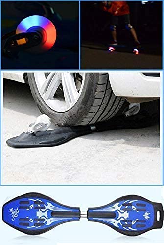 Skate Board & Kids Wave Board with 360 Degree Rotating Wheels & Adults Anti Slip Concaved Platform ( Multi ) | LOW WAY BOARD