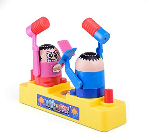 Double Battle Hit & Double Battle Board Toy, Fun 2 Players Hammer Hiding Game for Families with Kids, Popular Race & Sport Strategy Education | LO777-790 PLAY THE GAME
