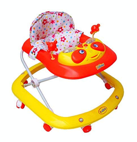 Musical Baby Walker - Crystal Activity Walkers for Kids with Music, Light and Adjustable Height