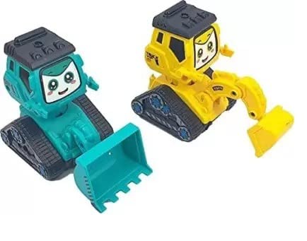 Unbreakable Push and Go Space Robot Pack of 1pc