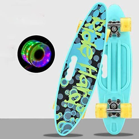 Skate Board with Colorful Lights in Wheels || LOSK	SKATE BOARD