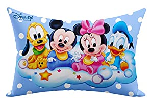Velvet Cartoon Toddler, Girl, Kids, Boys, Baby Pillow, 13 x 19 Inch, |  TD0066	SRNO.56 BABY PILLOW 19*13 CARTUN