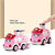 Kid New Play Set Plastic Ambulance Car Friction Powered Press and Go Vehicle Toy for Kids (Mini Amulance) (Pack 1) | LO901-1 PRESS & GO CARTOON CAR