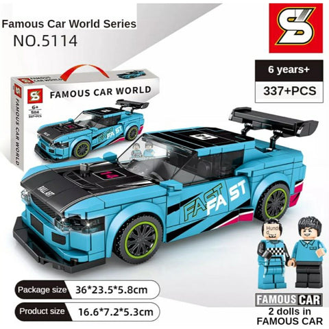 Blocks and Bricks for Kids || LO5114	BLOCKS LEGO STYLE CAR MIX