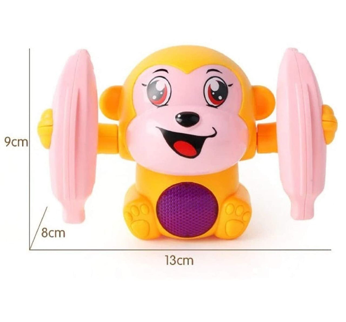 360 Degree Rotation Dancing and Spinning MONKEY | KIDSROAR BANANA MONK ...