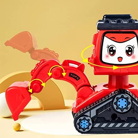 Unbreakable Push and Go Space Robot Pack of 1pc