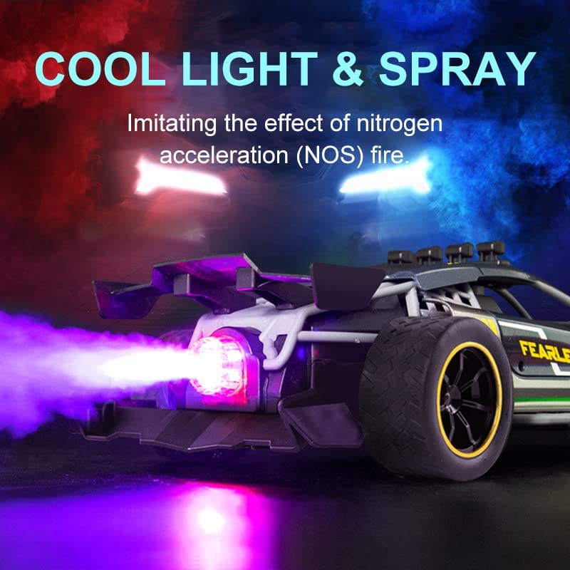 Remote Control Spray Racing Car Spray Runner RC Car 2.4ghz Remote Control Spray Racing | LO6912SP– KidsROAR