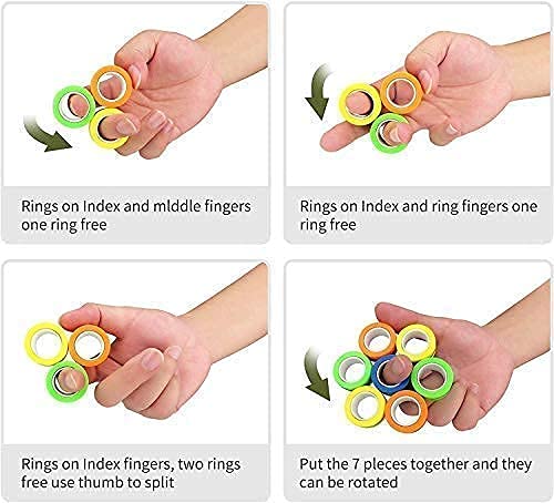 Magni Rings Fidget Ring,Magnetic Ring toy || MR01 MAGNETIC RING– KidsROAR