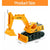 Friction Power Construction Toy Truck  | 10 PCS BOX JCB - Pack Of 1Pcs