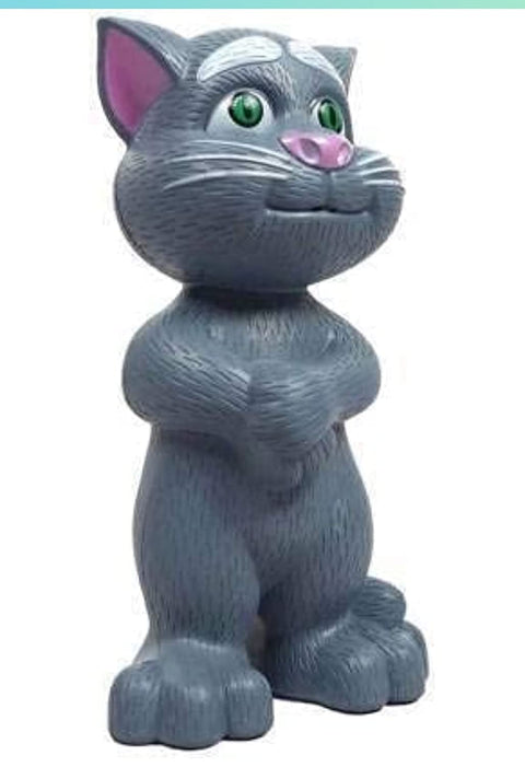 Talking Tom Cat Toy for Kids No Matter What You Say Will Repeat Funny Learning Good Helper Bring You Happiness! Speaking Toy (Talking Tom) | 838-17/18 TALKING TOM