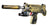 PUBG Theme Uzi Sub Machine Gun Toy Set  | HMC-7411 UZI GIN PUBG WITH LASER