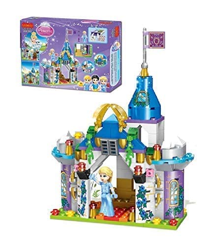 Happy Princess Dreamworlds Magic Snow Castle || LO20037Q  200 PCS BLOCKERS GAME