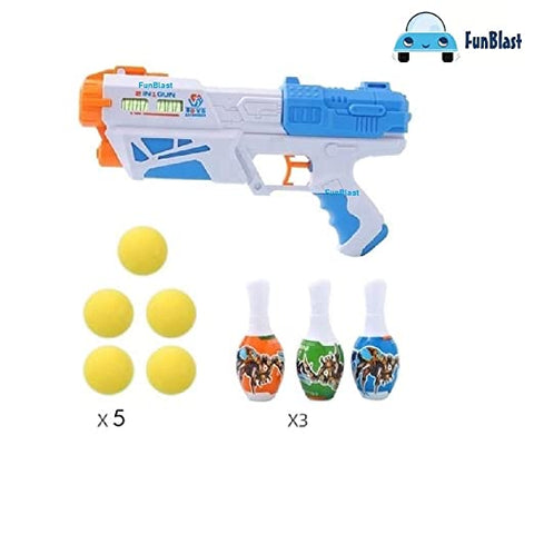 Dual Function 5 Ball & Water Shoot Gun Toy || NX648-30 2 IN 1 MAGIC WATER SHOOT