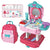 Pretend Play Makeup Toy Beauty Salon Set for Girls Kids | LO8255PBEAUTY SET SCHOOL BAG