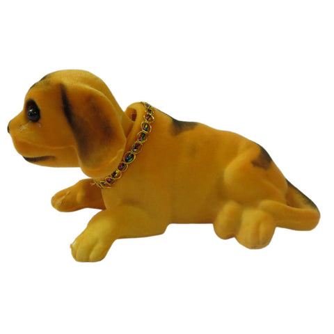 Multi Color Car Dashboard Toy, Shaking Head Dog Figurine | 8022 MOVING DOG