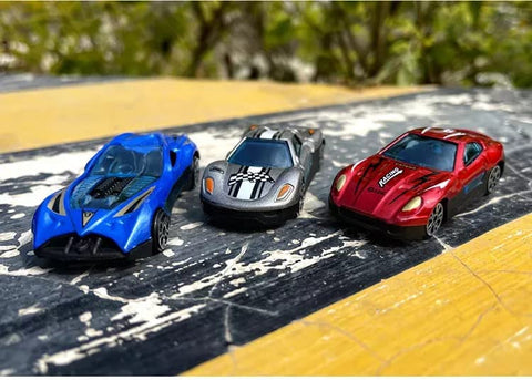 Die Cast Metal Car Heavy Quality Small Size Tough Body  (Pack of 4PCS) | 1603-1