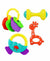 Baby Rattle Toys for Kids | LOTB536-008T 4PCS RATTLE SET MIX