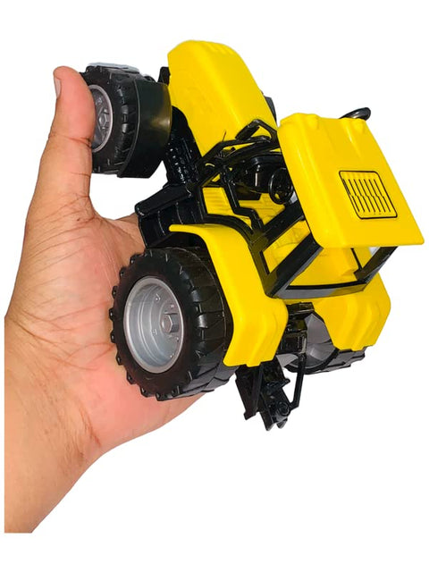 Jumbo Size Construction Tractor Vehicle Push and Go Toys for Kids | Collectibles Model | Plastic Parts & Body | Truck Toys for Boys | LO72485	FARMER FRI TRACTOR