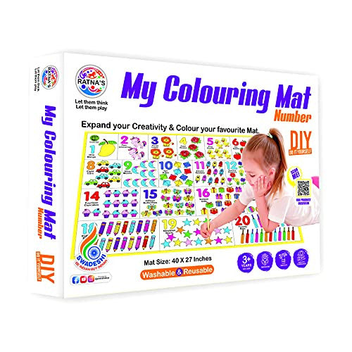 My Colouring MAT for Kids Reusable and Washable. Big MAT for Colouring ...