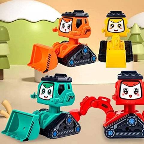 Unbreakable Push and Go Space Robot Pack of 1pc