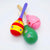 wooden bell rattle | non toxic | WDT110-5 ( assorted )