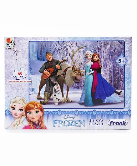 Disney Frozen Jigsaw Puzzle - 60 pieces | INT204 FROZEN 2 PUZZLE PACK 3*60P