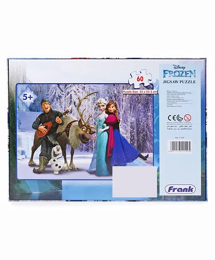 Disney Frozen Jigsaw Puzzle - 60 pieces | INT204 FROZEN 2 PUZZLE PACK 3*60P