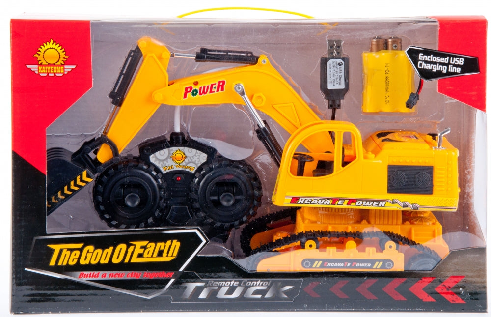 Remote Control JCB Truck Crane Excavator Crawler Truck Digger Construc