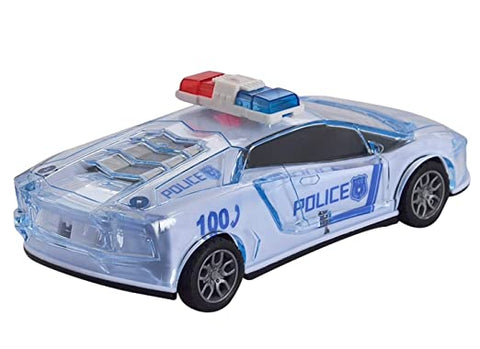 Police Car with Lights, Friction, Music and Siren Sound || LORS1398 LIGHT&MUSIC F/R POLICE CAR