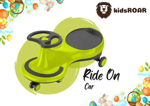 Megica Swing Car For Kids | With Music And Light