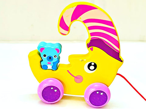 Wooden Pull Along Toy | Non Toxic | WDT240-08