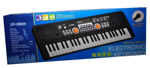 Eletronic Keyboard with Dc Power Option + Recording + Microphone for Kids | LOBF-530A1 PIANO