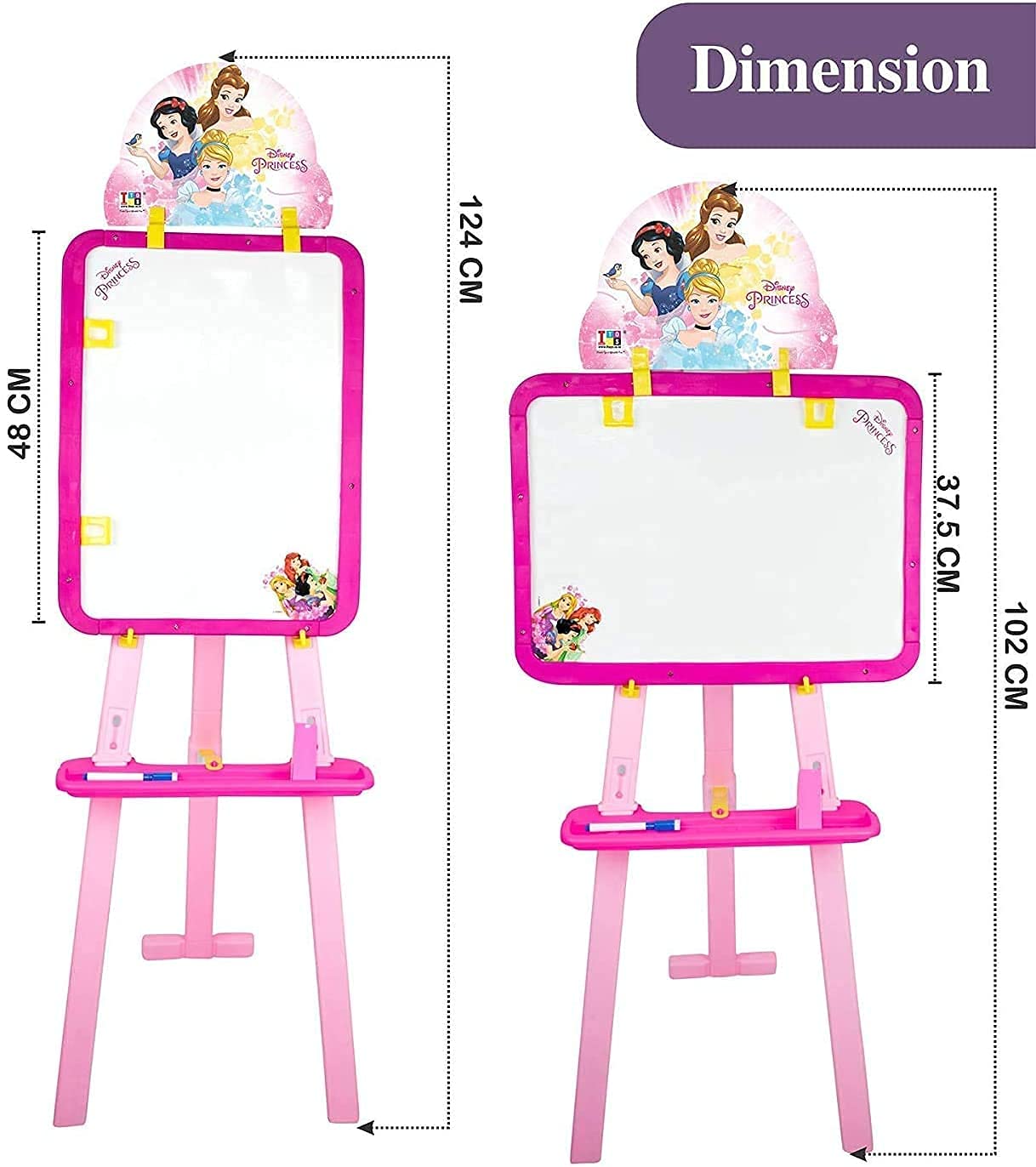 5 in 1 Multicolor Writing Activity Easel Board– KidsROAR