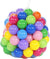 pack of 50 colorful balls- 6 cm- Multi color | INT443FUN BALLS FOR KIDS 50P PVC POOL CE093