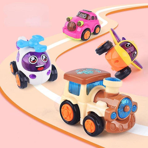 Unbreakable Friction Powered Toy Set of Car | FRICTION CAR 168-13A - pack of 1Pc