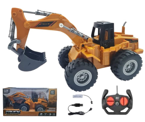 Fully Functional Remote Control Excavator Bulldozer Truck | LO26968-6A