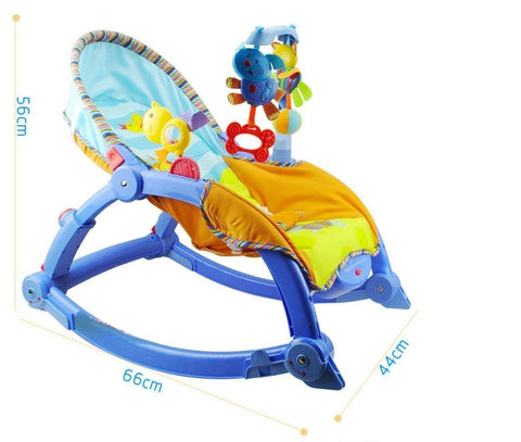 Toddler Rocker cum Bouncer Chair for Baby with Soothing Vibrations  | 63500 TODDLER