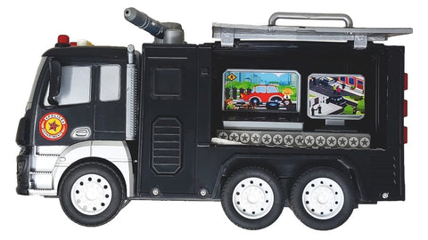 Police Patrol  Friction Power Toy with Lights Music | LO71808