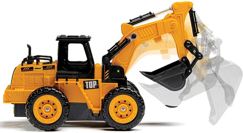 Fully Functional Remote Control Excavator Bulldozer Truck | LO26968-6A