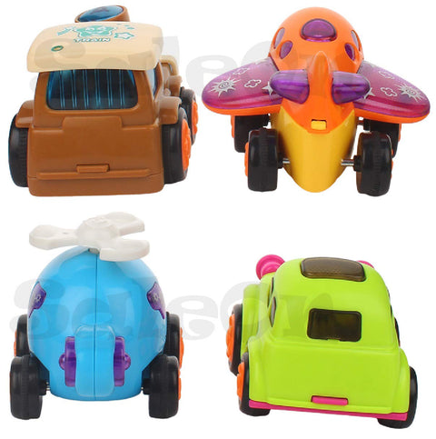 Unbreakable Friction Powered Toy Set of Car | FRICTION CAR 168-13A - pack of 1Pc