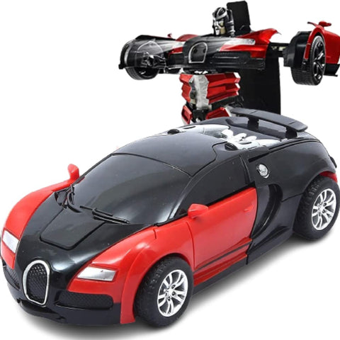 Steering Remote Robot car for Boys Age 3+ Years, Speed Racing Robot car I Pack of 1 I Assorted Colour and Models  | LO999-2 AUTOBOTS