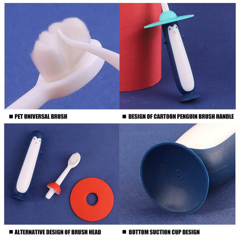 Kids Manual Toothbrush For 2+ Years, 1Pcs , With Extra Soft Bristles and Anti Choking Shield - Multicolor | KIDS TOOTHBRUSH PENGWHEEL
